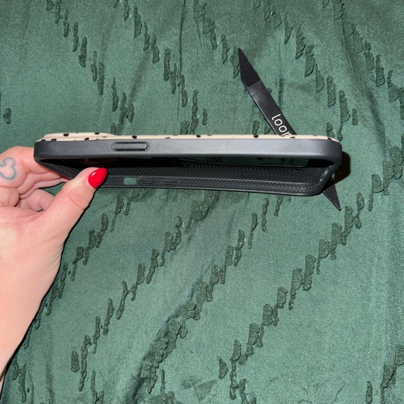 iPhone 14 Pro Max mocha dots loopy case - Picture 6 of 6